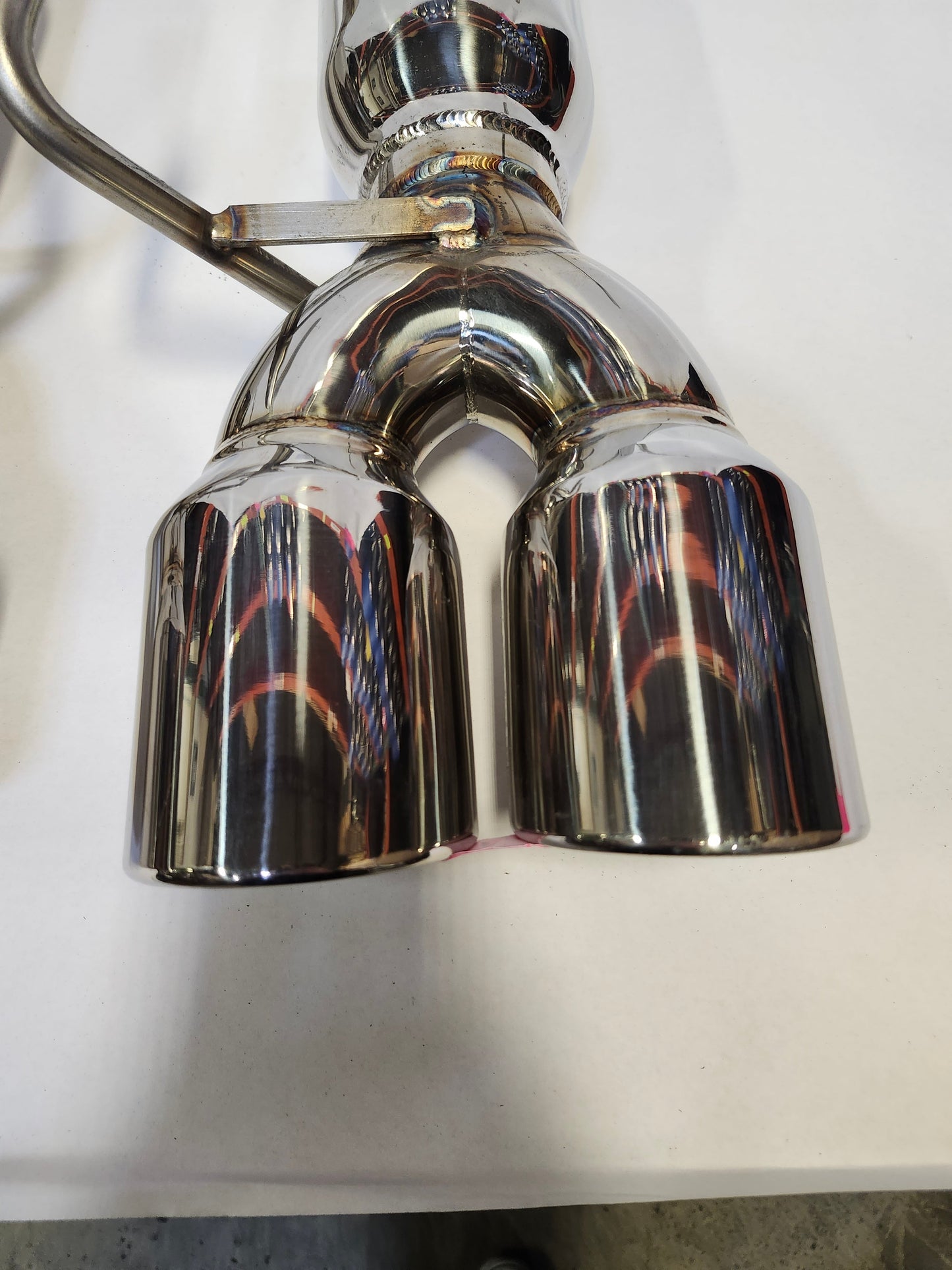 ETS Subaru 15-21 WRX/ 15-18 STI Axleback System Blemished Polish Tips Muffled #10