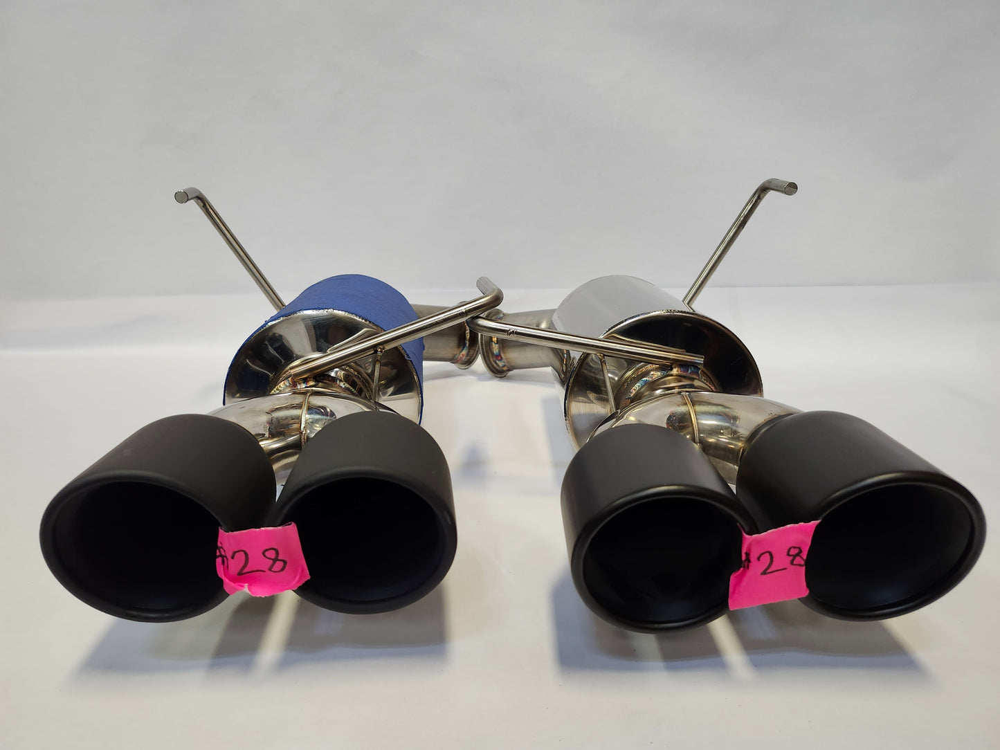 ETS 22+ WRX Blemished Muffled Catback Exhaust System REAR SECTION ONLY With Black Tips #28