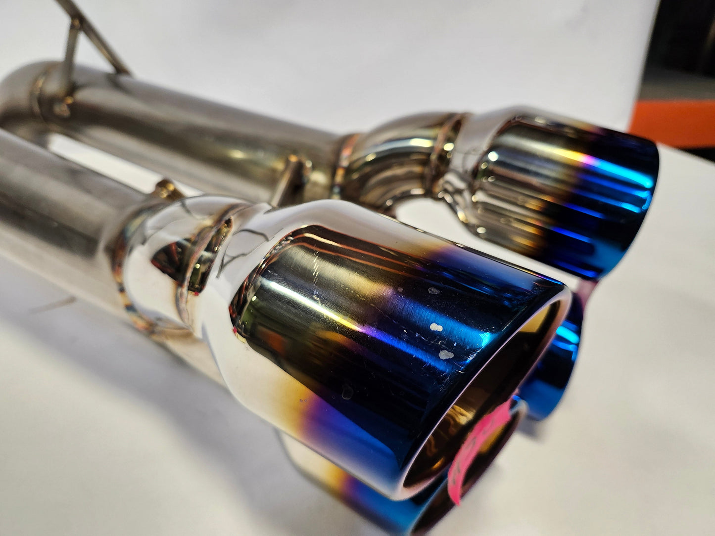 ETS Subaru WRX/STI 2015+ Catback Exhaust System Extreme Blemished Blue Tips #38