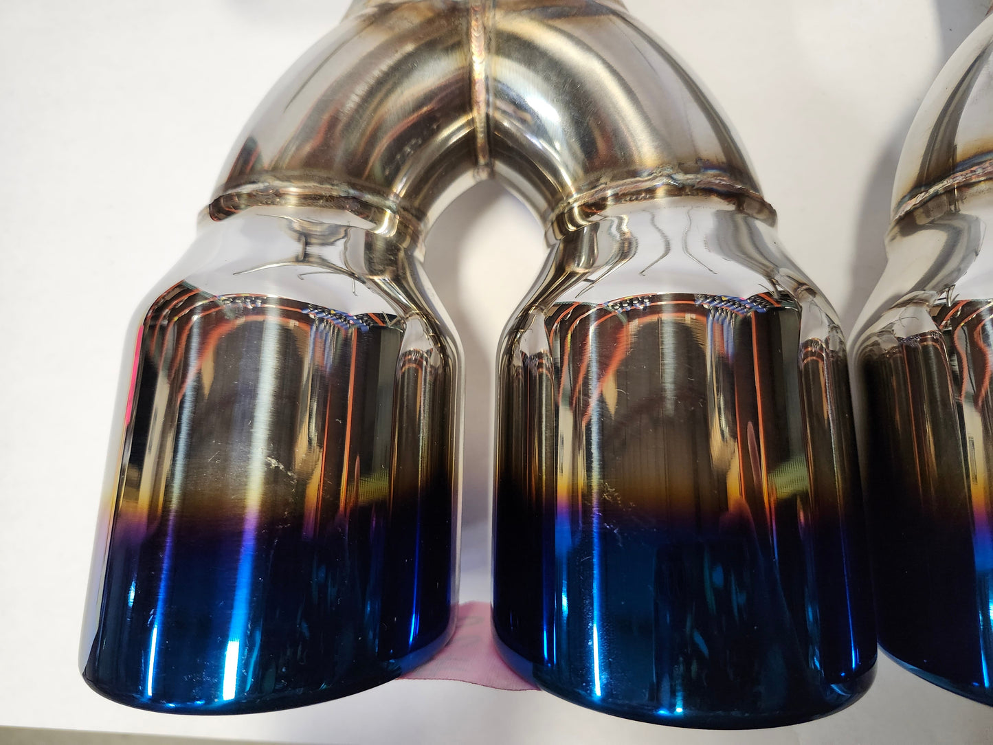 ETS Subaru WRX/STI 2015+ Catback Exhaust System Extreme Blemished Blue Tips #39