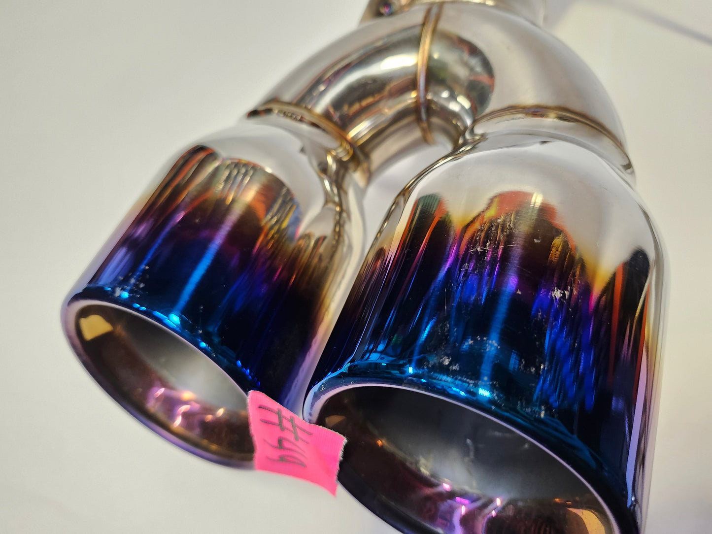 ETS Subaru 15-21 WRX/ 15-18 STI Axleback System Blemished Blue Tips Extreme #49