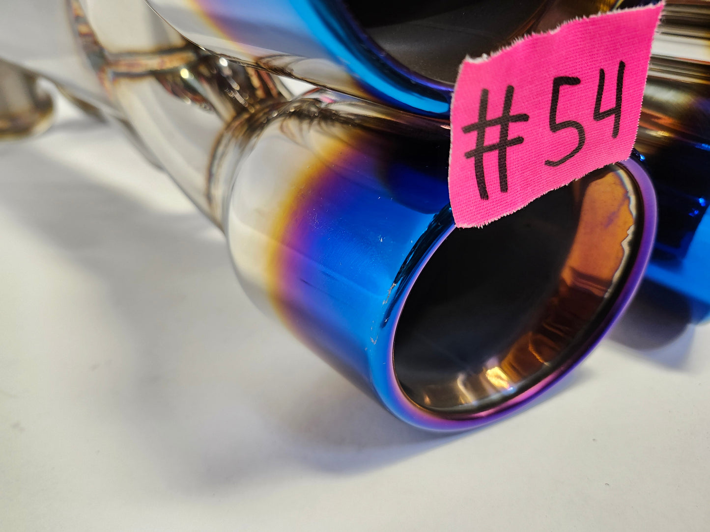 ETS Subaru WRX/STI 2015+ Catback Exhaust System Extreme Blemished Blue Tips #54