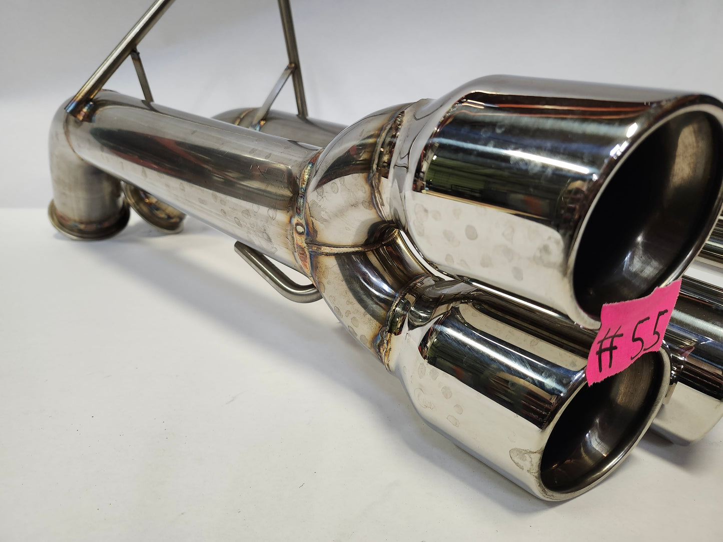 ETS Subaru WRX/STI 2015+ Catback Exhaust System Extreme Blemished Polish Tips #55