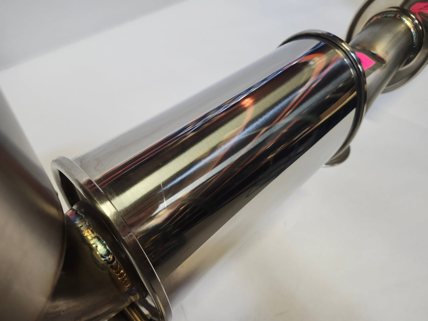 ETS 08-16 Mitsubishi Evo X V3 Dual Muffler Exhaust System Blemished #78