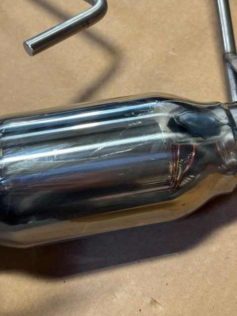 ETS Subaru 15-21 WRX/ 15-18 STI Axleback System Blemished Polish Tips Muffled #46