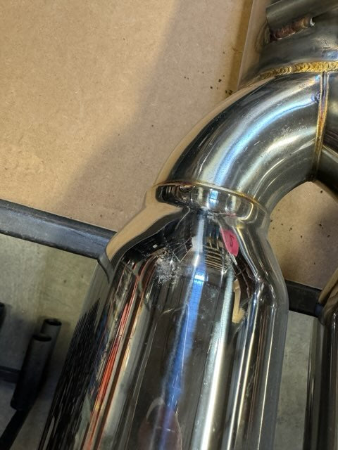 ETS 22+ WRX Blemished Extreme Catback Exhaust System With Polished Tips #47
