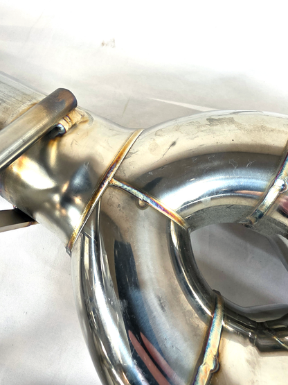 22+ WRX Blemished Extreme AxleBack Exhaust System With Blue Tips #190