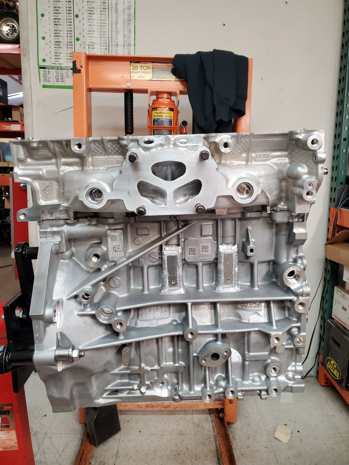 Ford Focus RS, Built And Sleeved MZR 2.3 Block