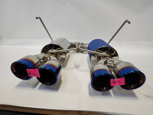 ETS Subaru WRX/STI 2015+ Catback Exhaust System Muffled Blemished Blue Tips #16