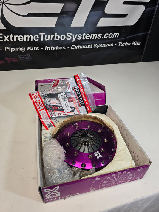 Ford Focus RS Xclutch Xtreme 230mm Carbon Blade Twin Plate Clutch Kit Incl Flywheel & CSC Ford Focus (KFD23659-2P)