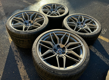 C8 Corvette Z06 Factory Wheels and Tires